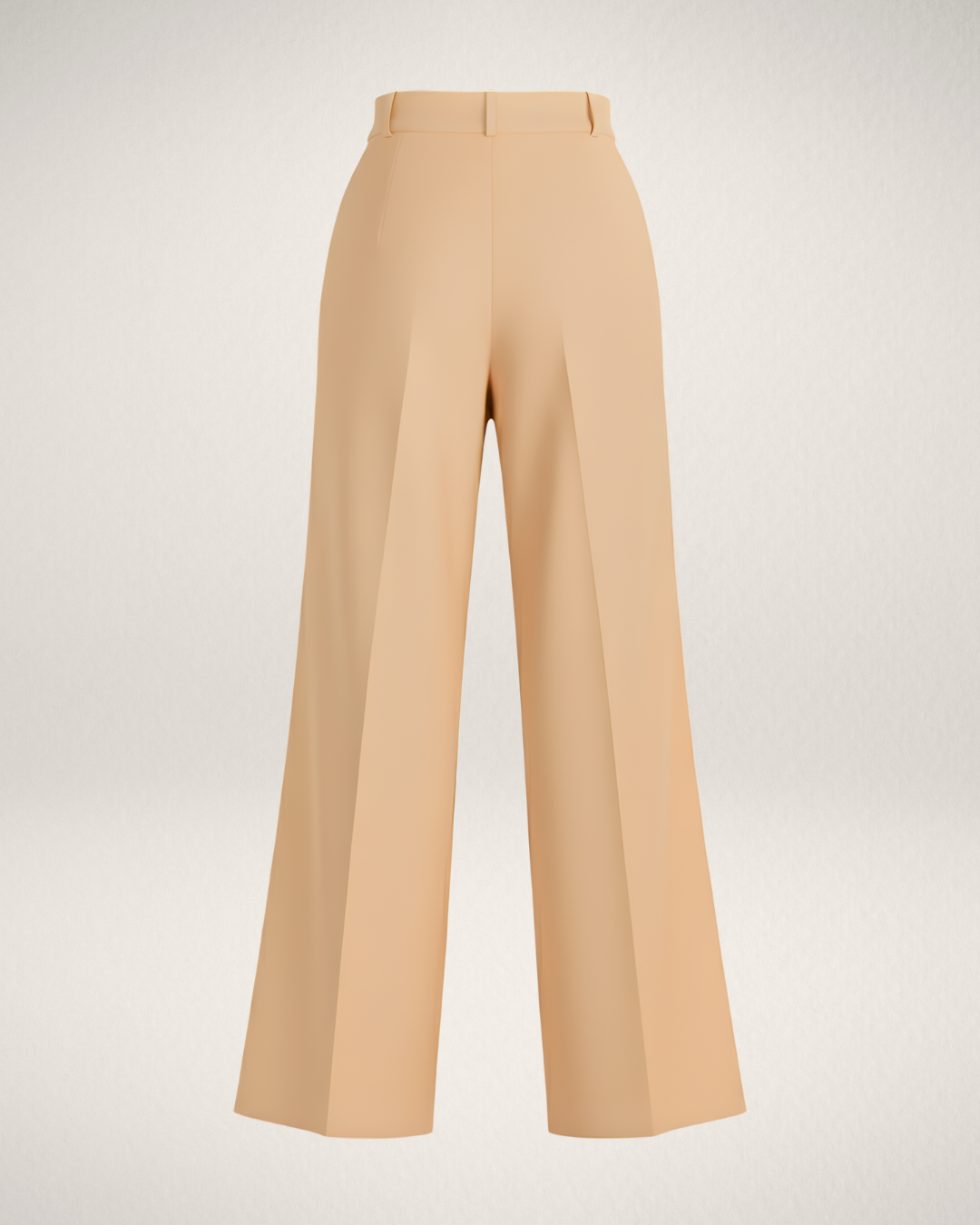 The Desert Rose High-Waisted Wide-Leg Trousers