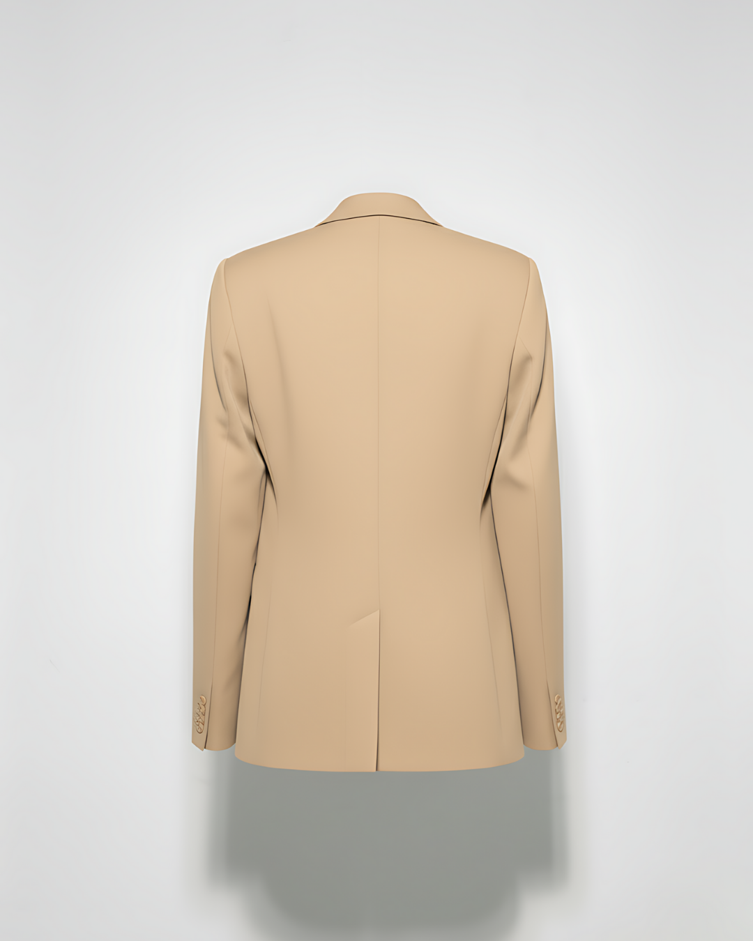 The Desert Rose Tailored Oversized Blazer with Belt