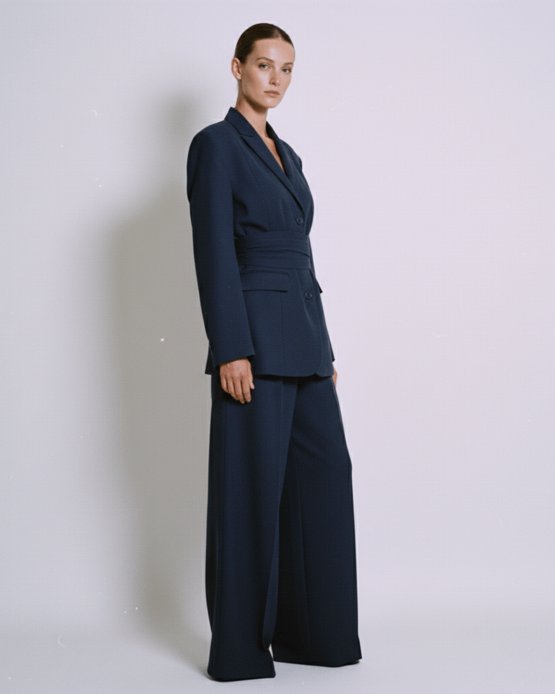 The Aurora Tailored Oversized Blazer with Belt