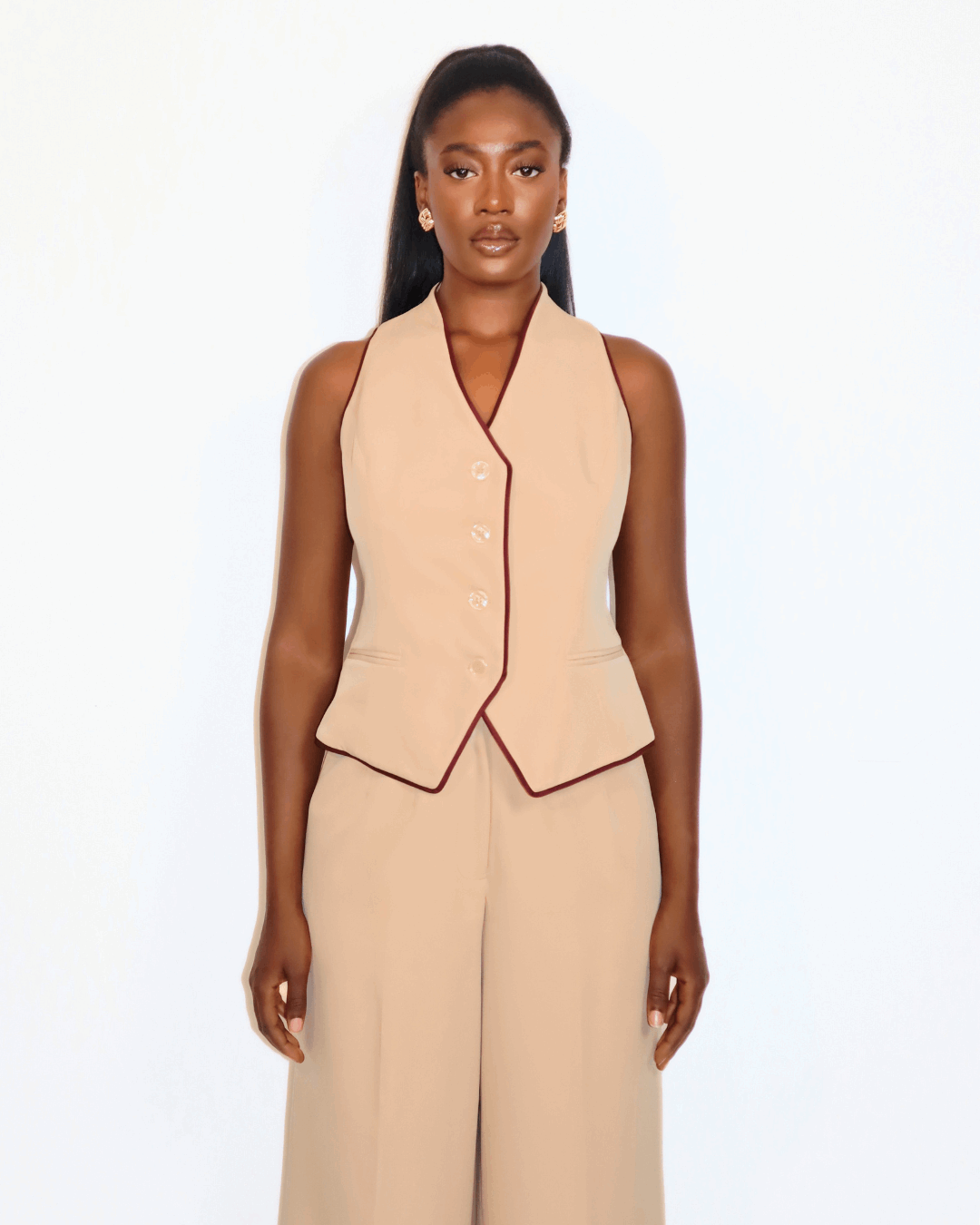 The Desert Rose Trousers & Waistcoat Set