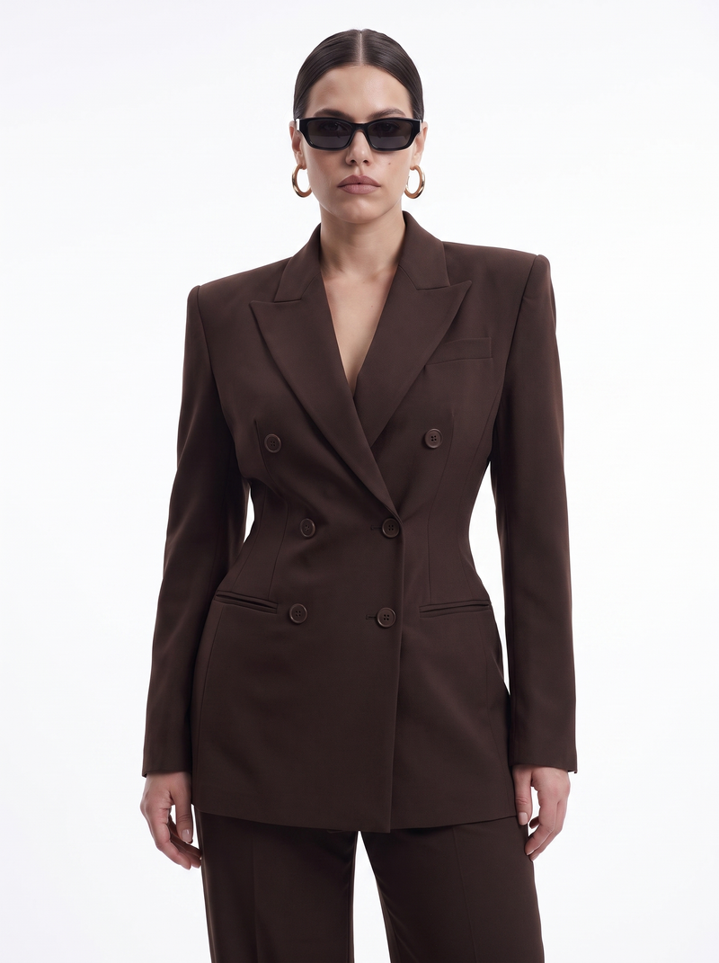 The Roksana Blazer, Espresso