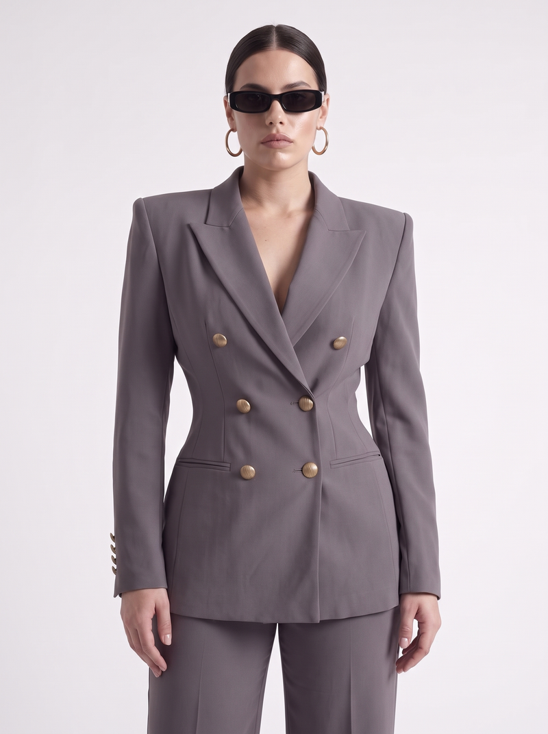 The Roksana Aureate Blazer, Grey