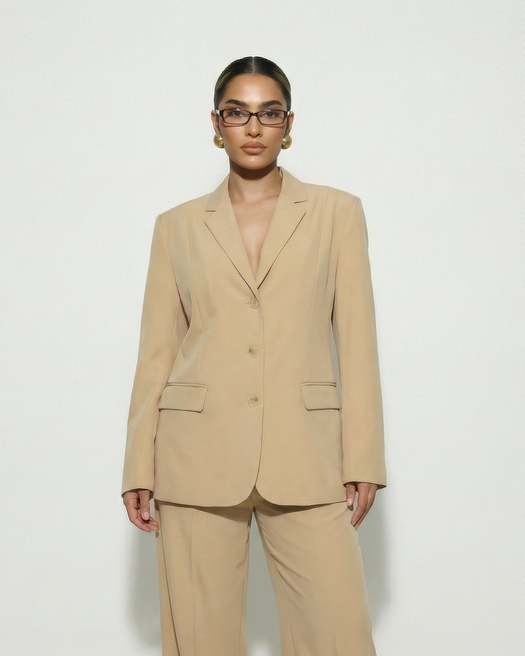 The Desert Rose Oversized Blazer
