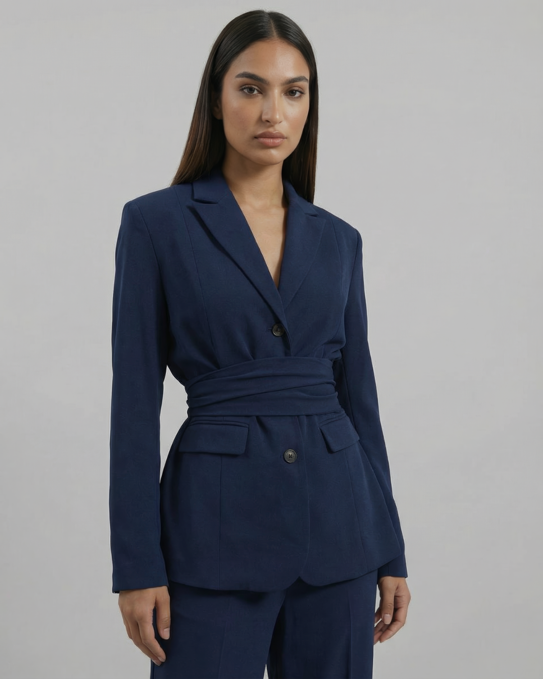 The Aurora Tailored Oversized Blazer with Belt
