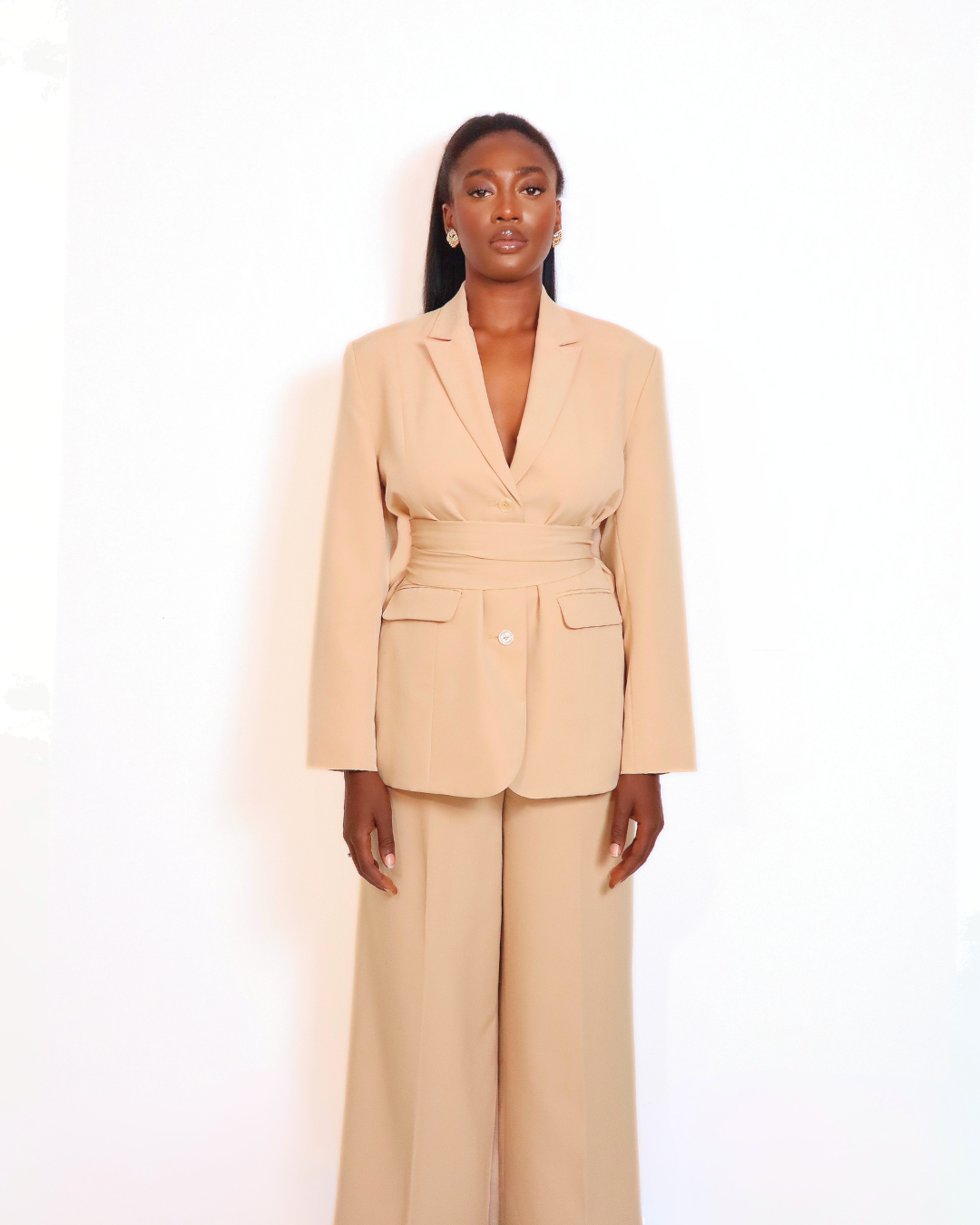 The Desert Rose Blazer & Trousers Set
