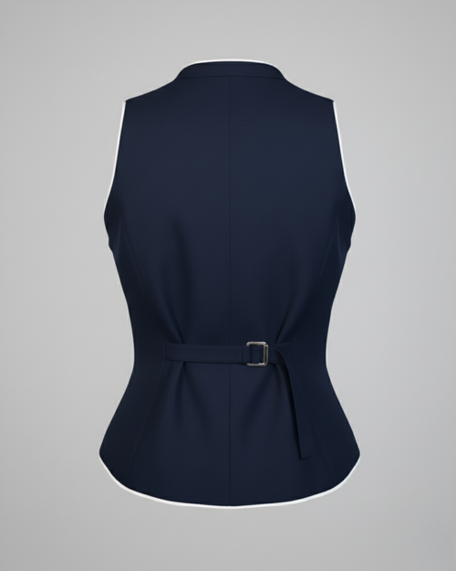 The Aurora Tailored High-Neck Waistcoat