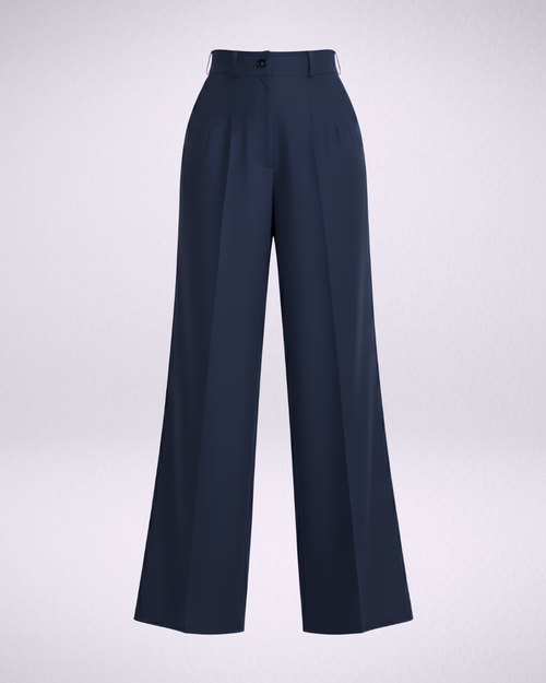 The Aurora High-Waisted Wide-Leg Trousers