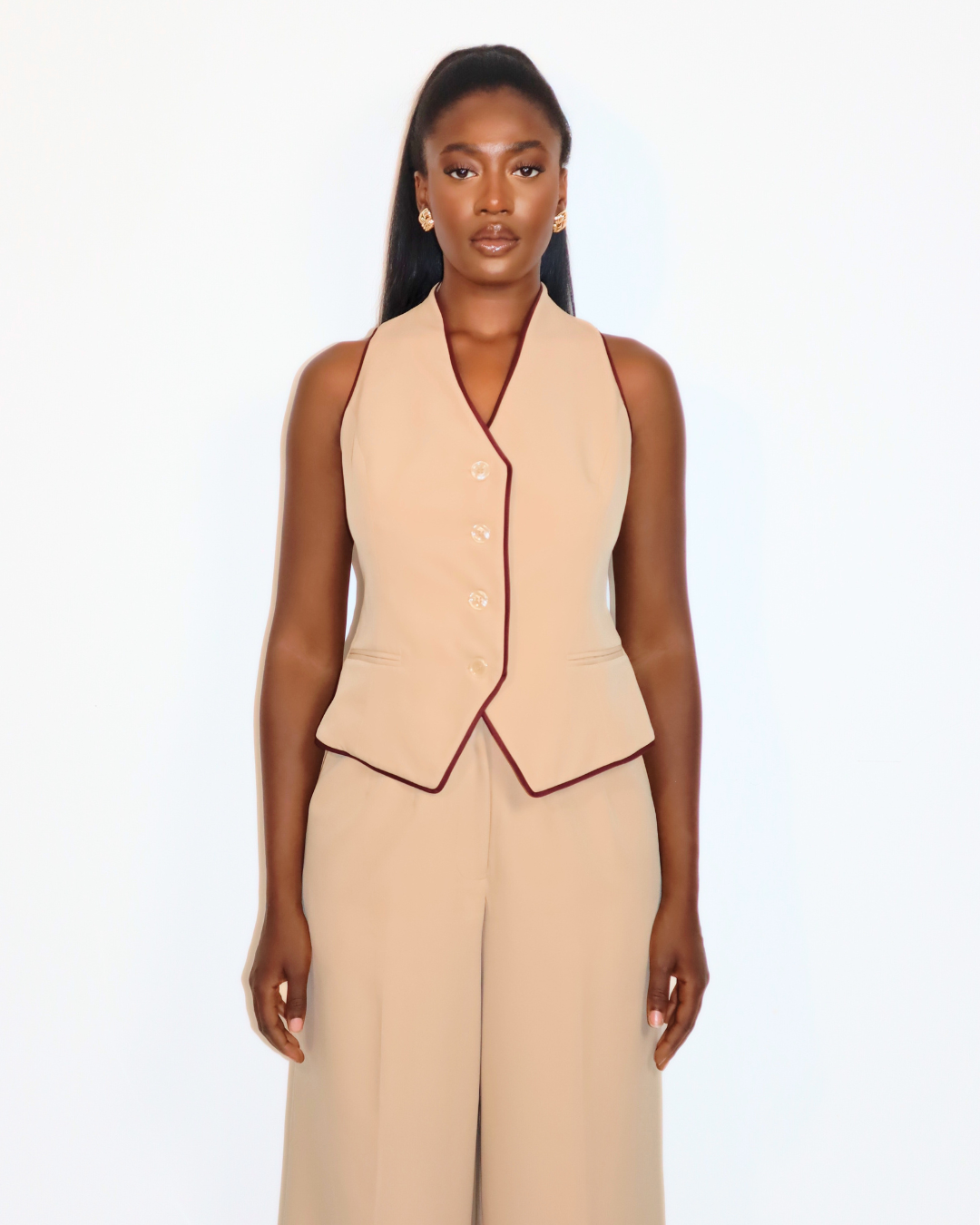 The Desert Rose Trousers & Waistcoat Set