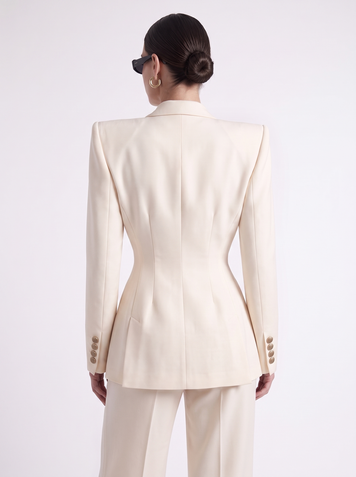 The Farah Aureate Suit in Ivory

