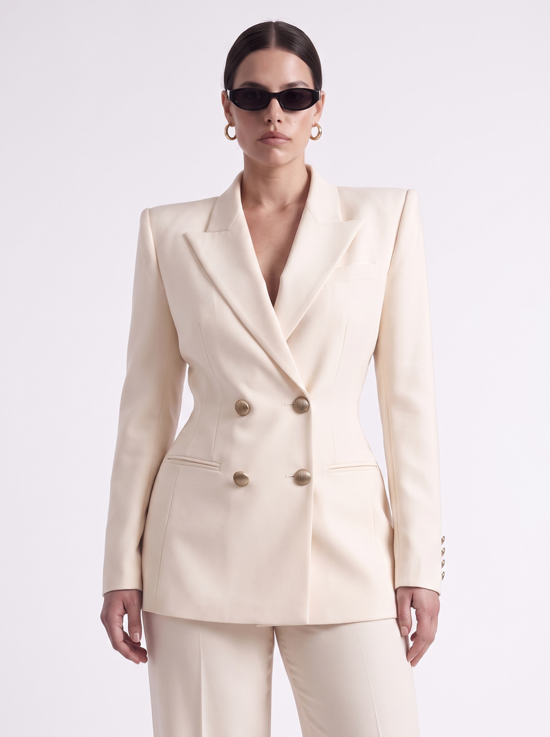 The Farah Aureate Blazer, Ivory