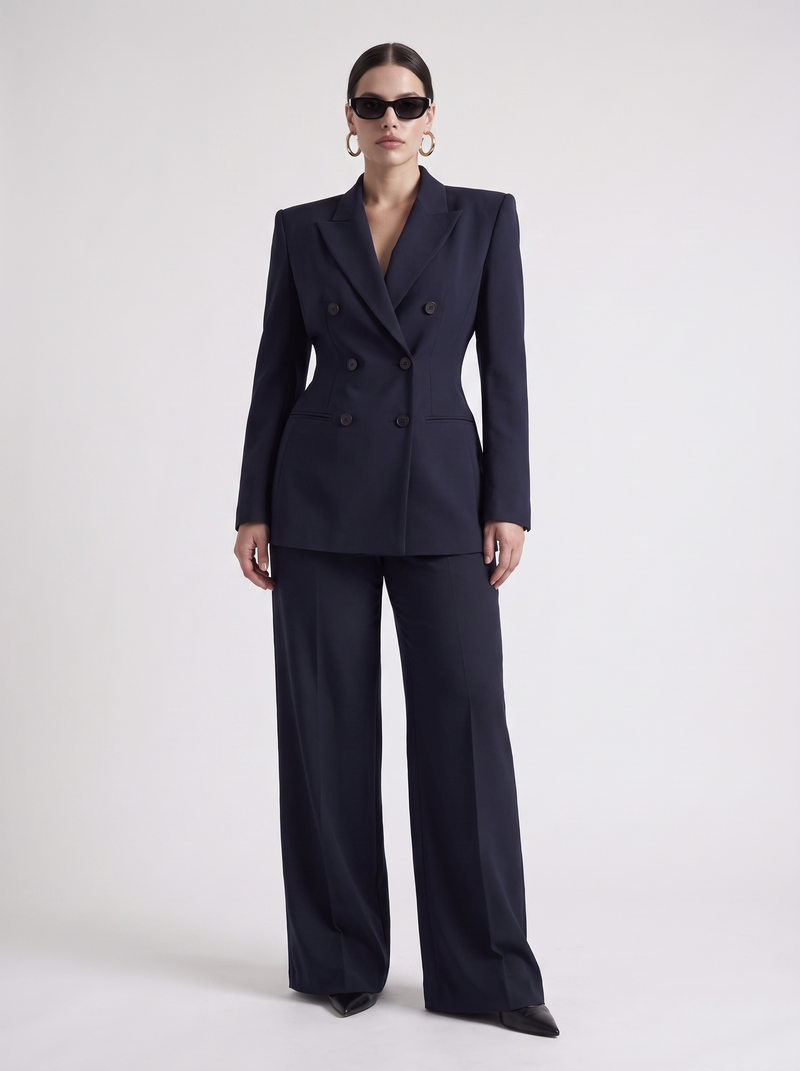 The Roksana Suit, Navy