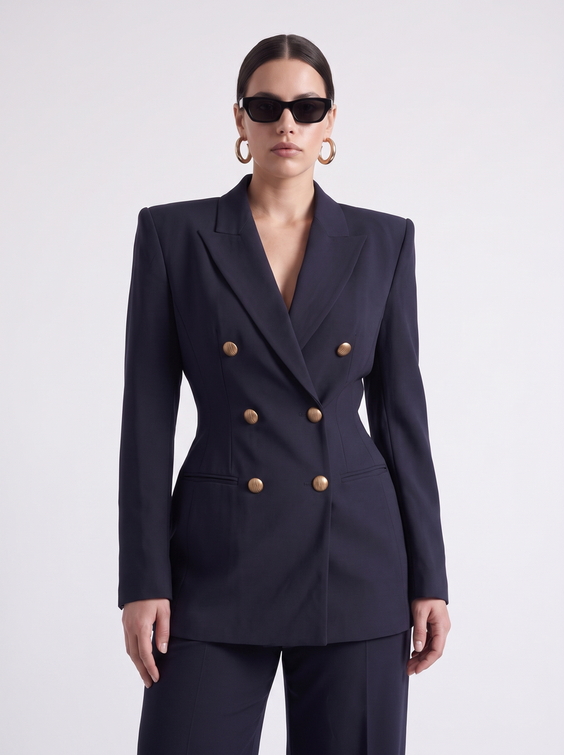 The Roksana Aureate Blazer, Navy