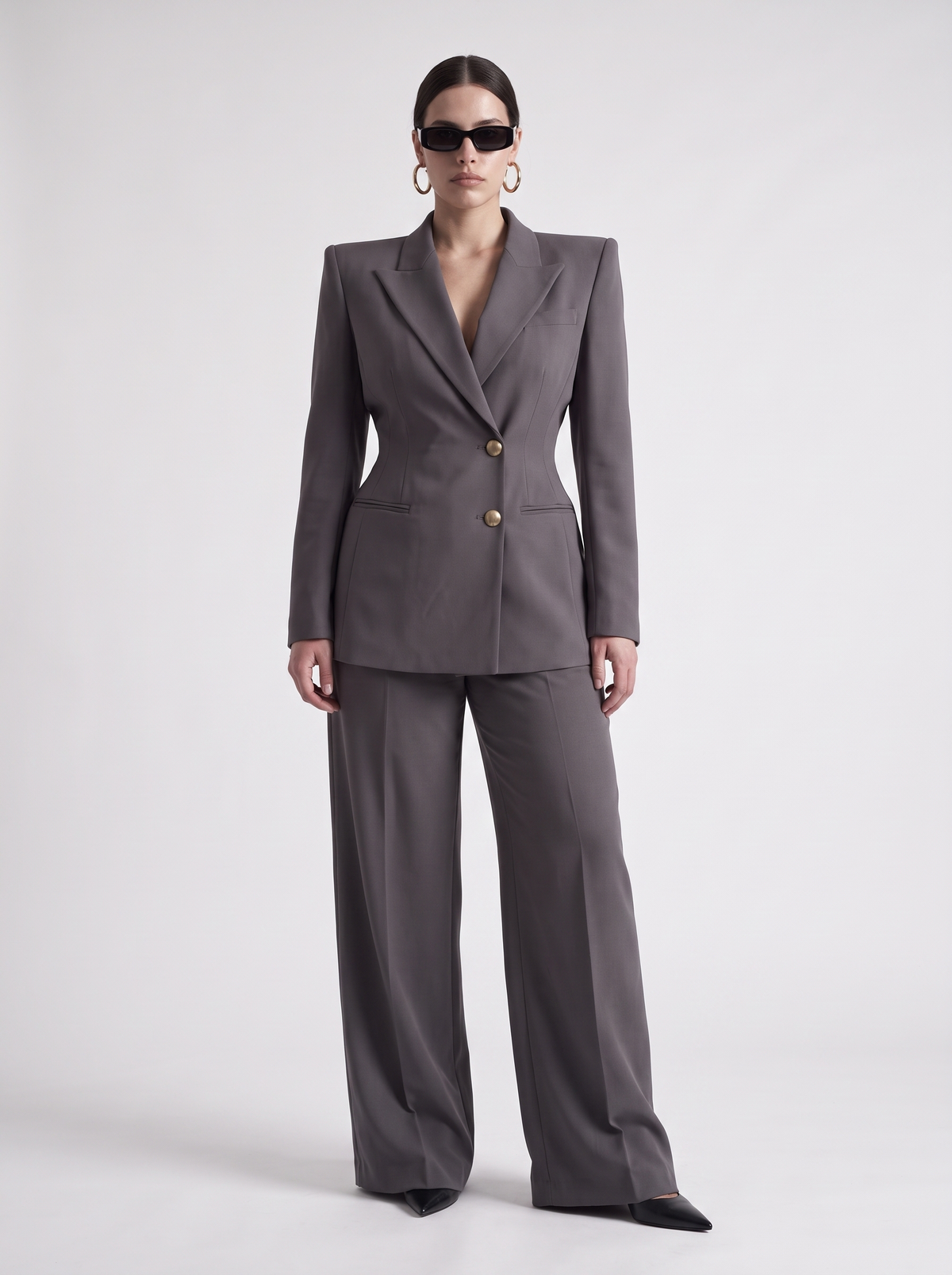 The Celeste Aureate Suit in Grey
