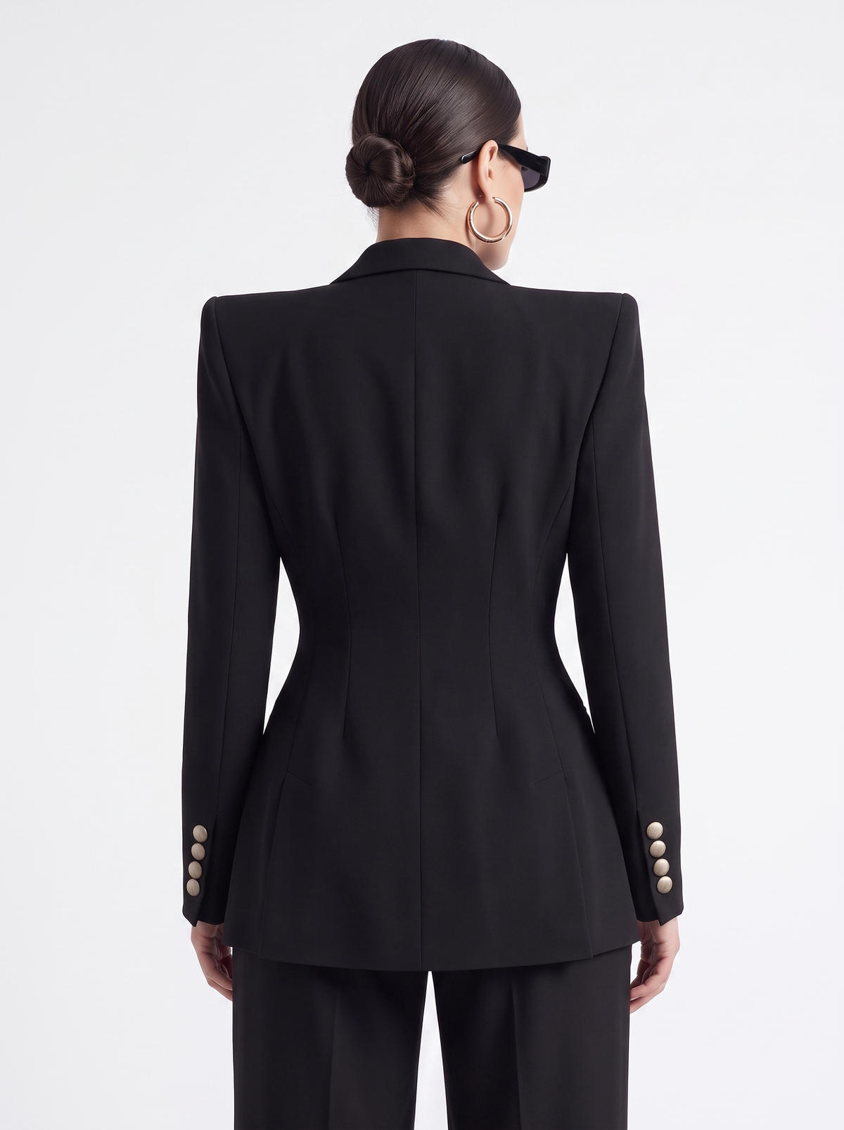 The Celeste Aureate Suit in Black
