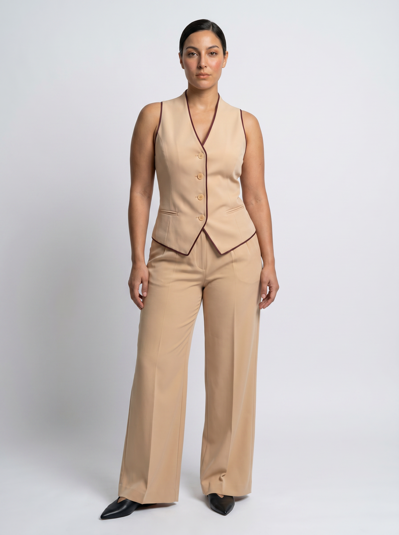 The Desert Rose Trousers & Waistcoat Set