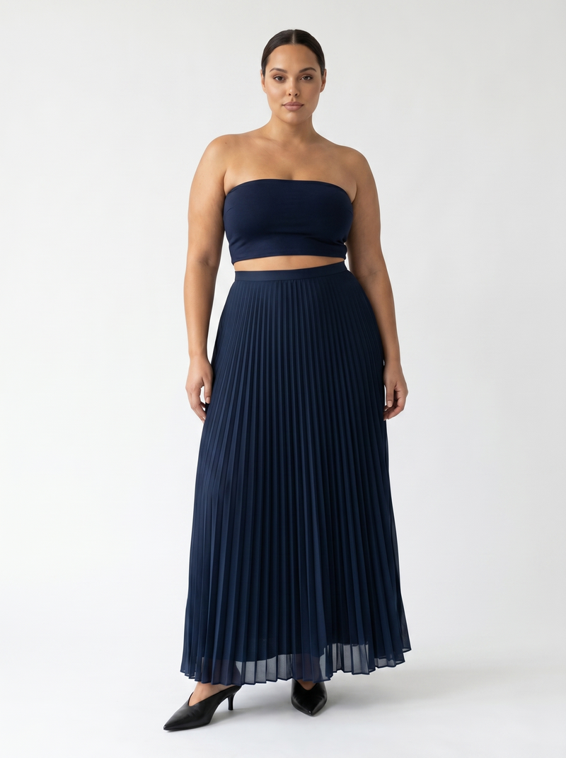 The Zahra Blue Skirt